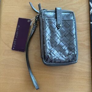 Metallic Leather Wallet